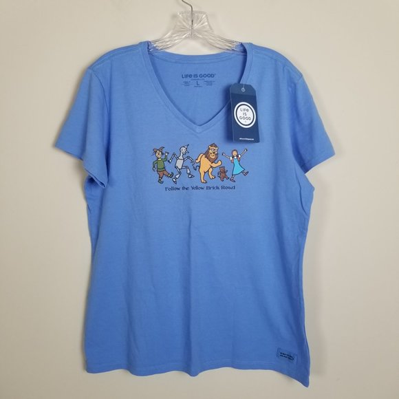 Life Is Good Tops Life Is Good Crusher Lite Tee Shirt Follow The